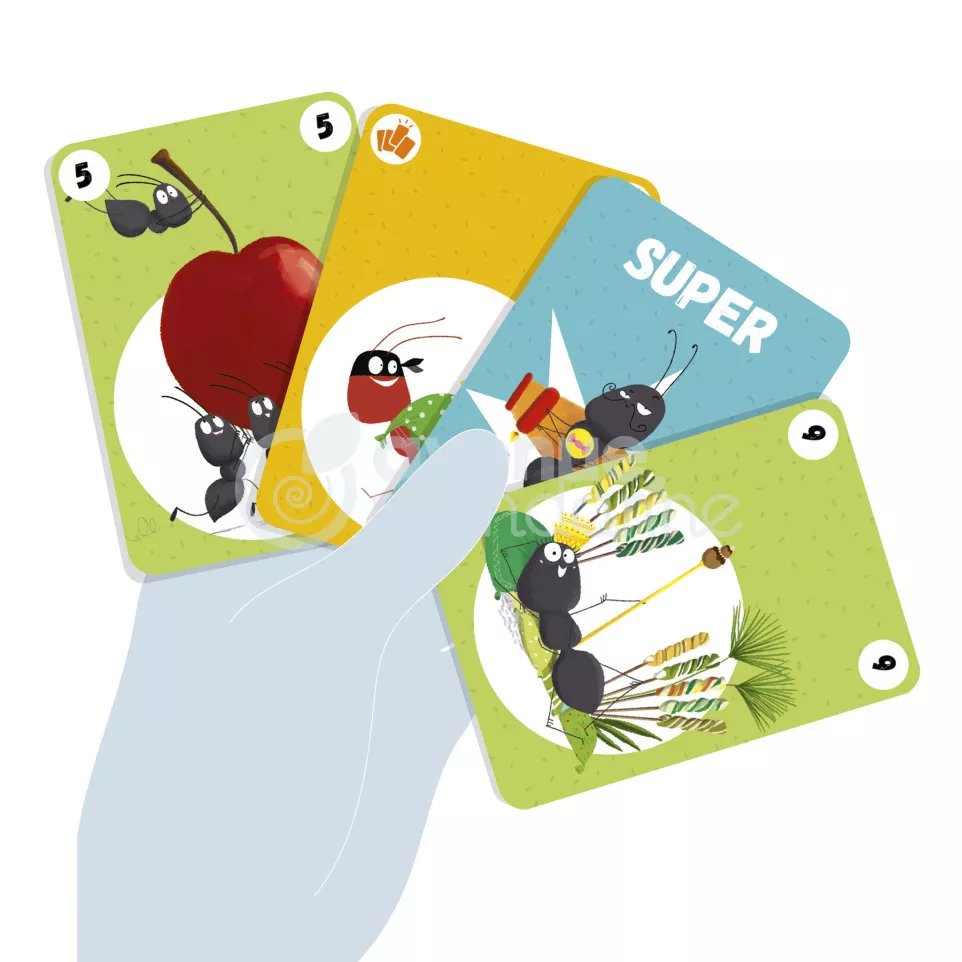 Jeu de cartes, Fourmi'll/ Pce