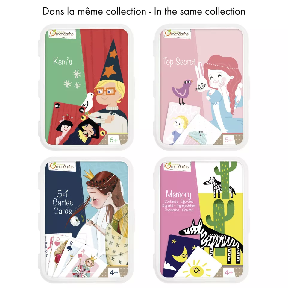 Jeu de cartes Emotwins/ Pce