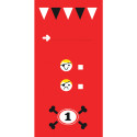 Invitation cards, Pirates/ Pc.