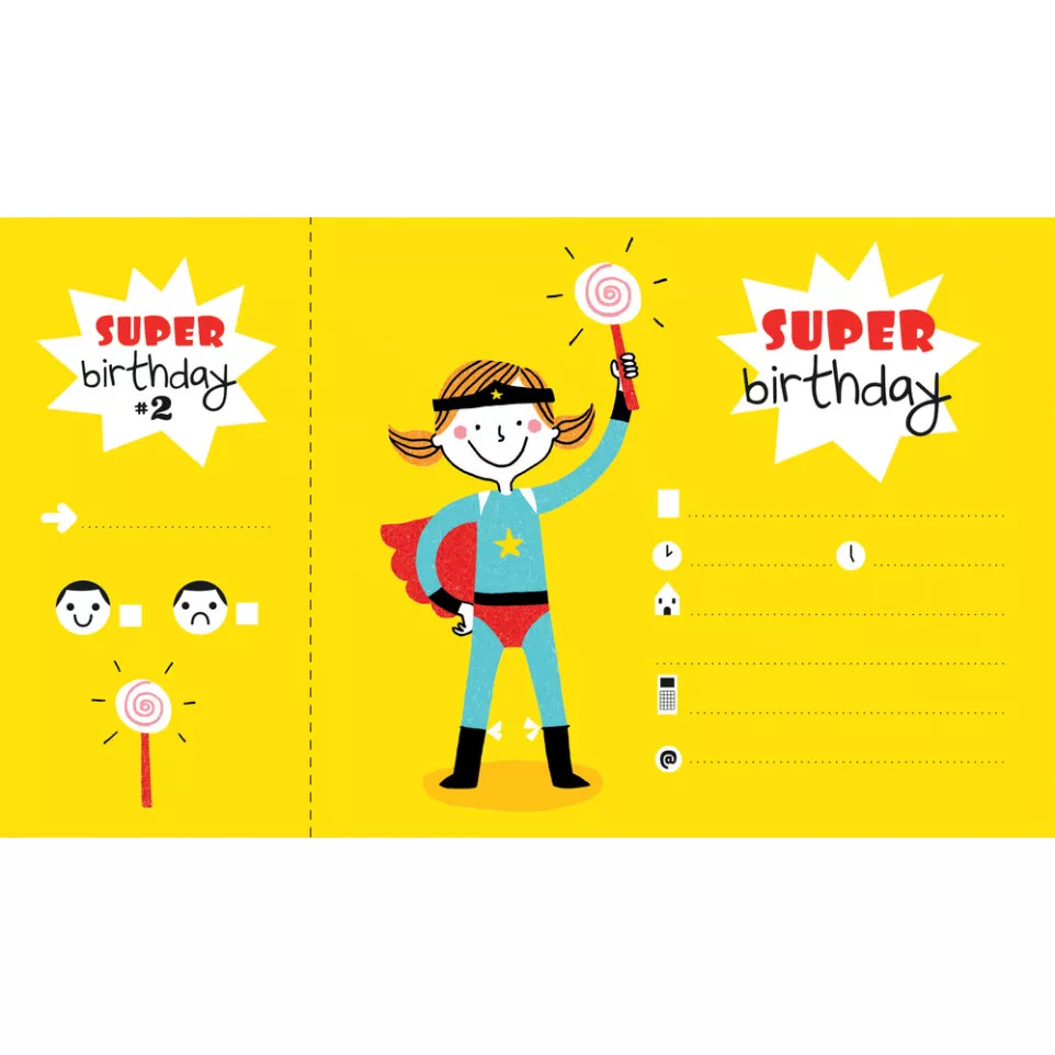 Invitation cards, Super heroes/ Pc.