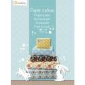 Gift paper notebook, Christmas/ Pc.
