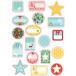 Gift paper notebook, Christmas/ Pc.