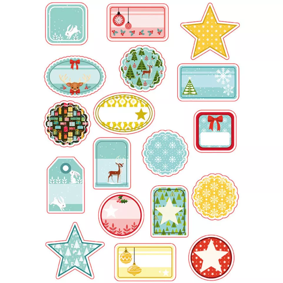 Gift paper notebook, Christmas/ Pc.