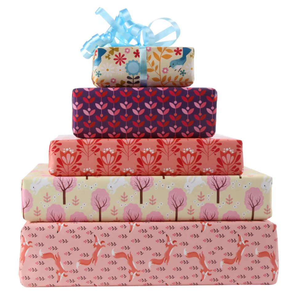 Cahier papier cadeau, Fille/ Pce