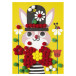 Creative box, Pompom paintings/ Pc.
