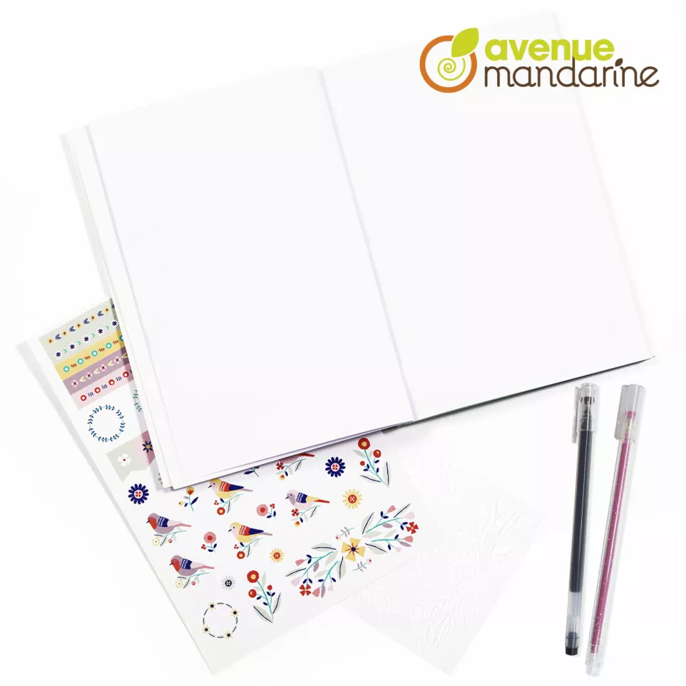 Boîte créative, Journal créatif/ Pce