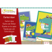 Boîte créative, Cartes à lacer, Famille Croco/ Pce
