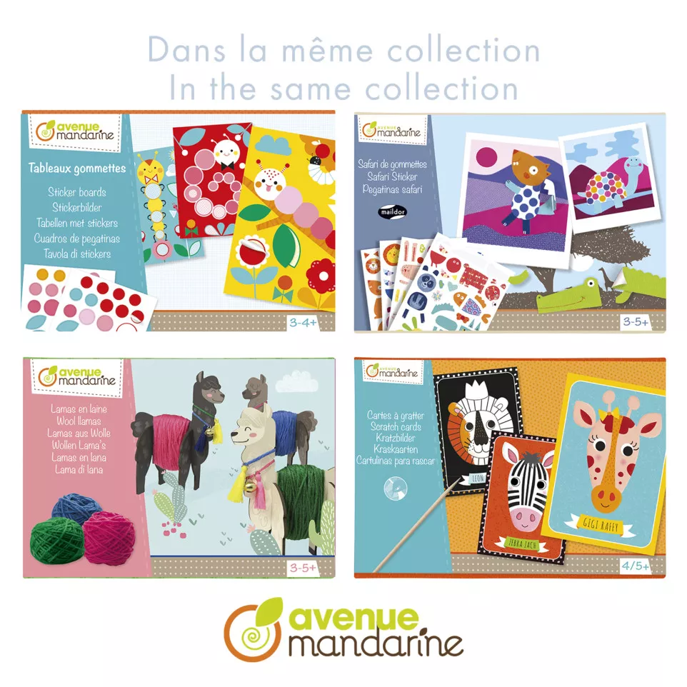 Boîte créative, Cartes à lacer,...