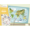 Creatieve box , Deca-lcoMania Wereldkaart/ St.