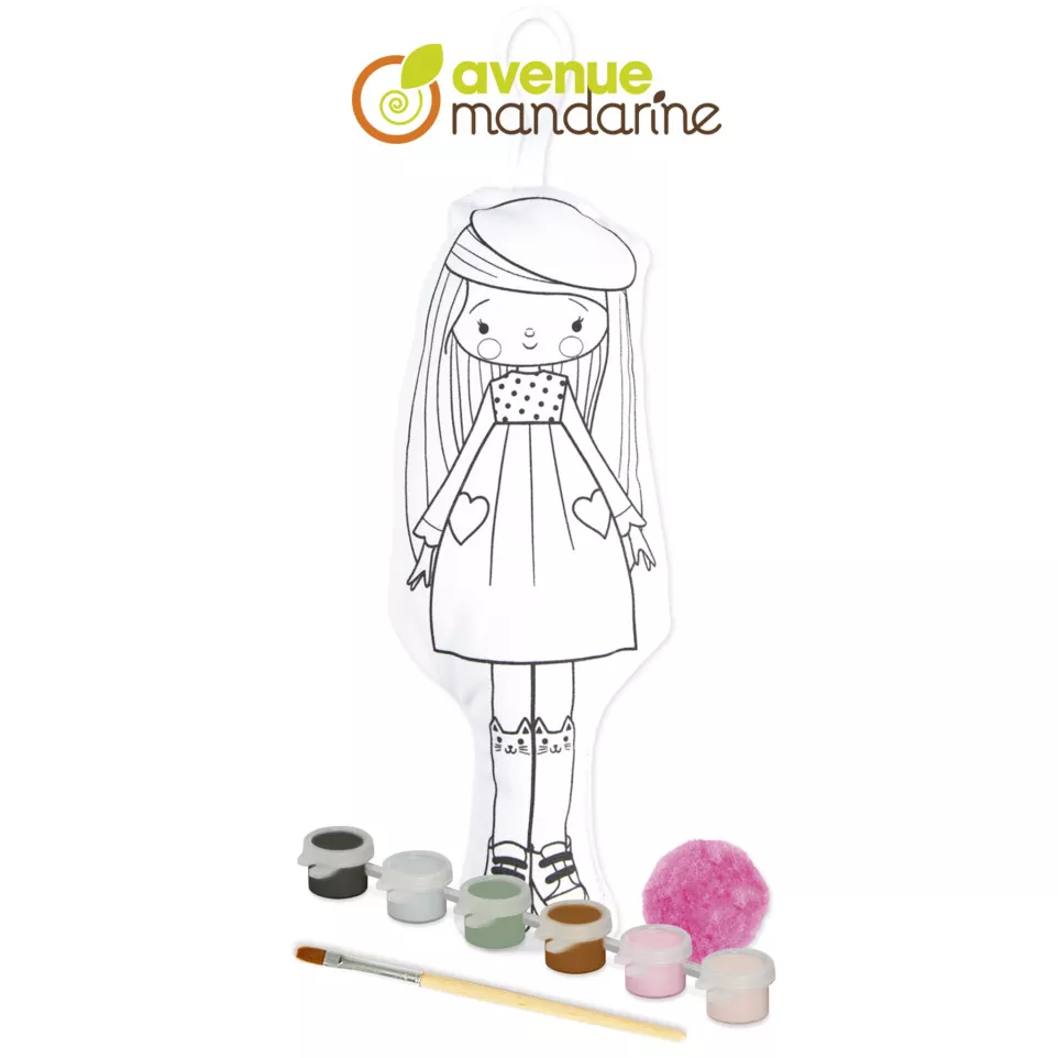 Doll to paint, Lisa/ Pc.