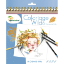 Carnet de coloriage Wild 6/ Pce