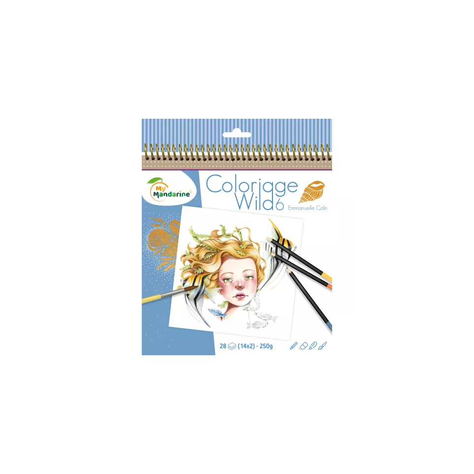 Coloriage Wild 6 kleurboek-/ St.