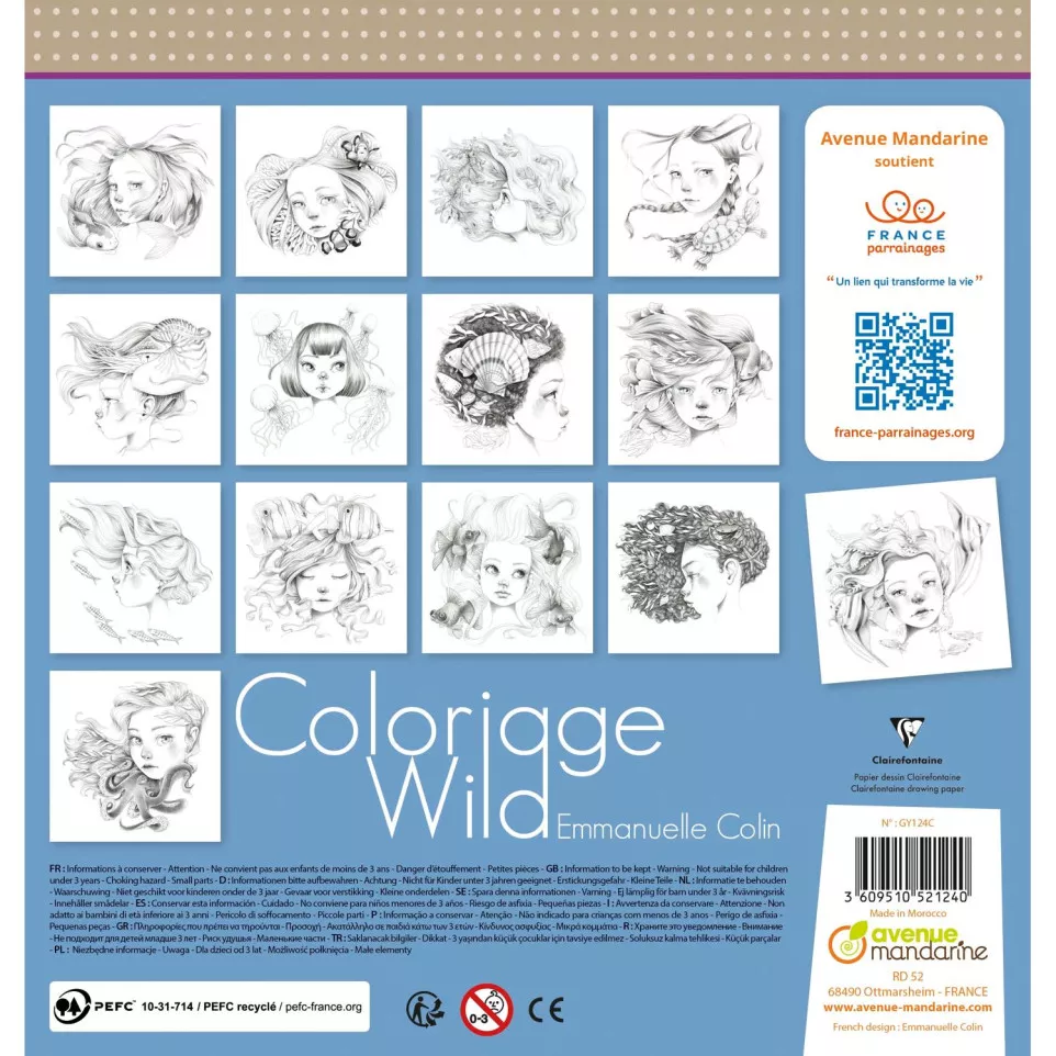 Coloriage Wild 6 kleurboek-/ St.