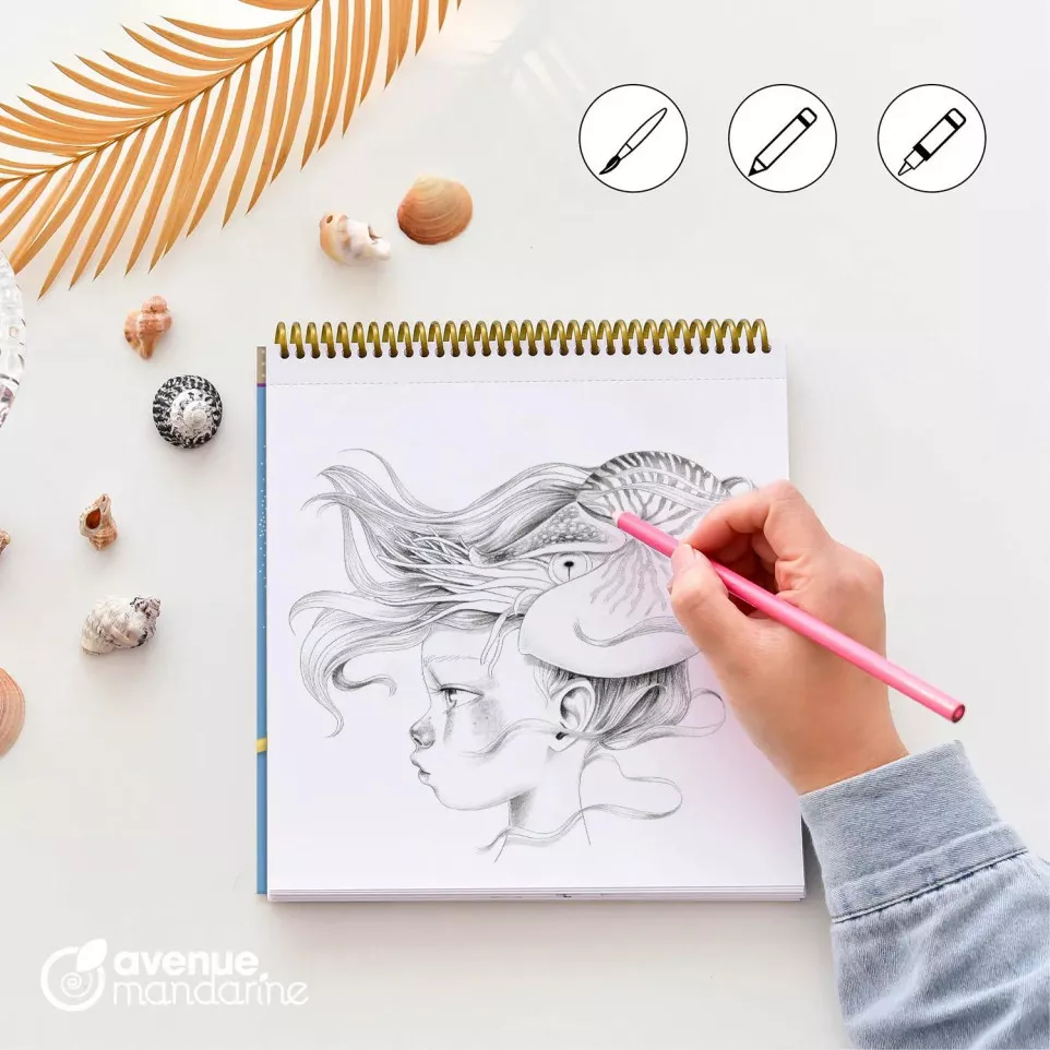 Carnet de coloriage Wild 6/ Pce