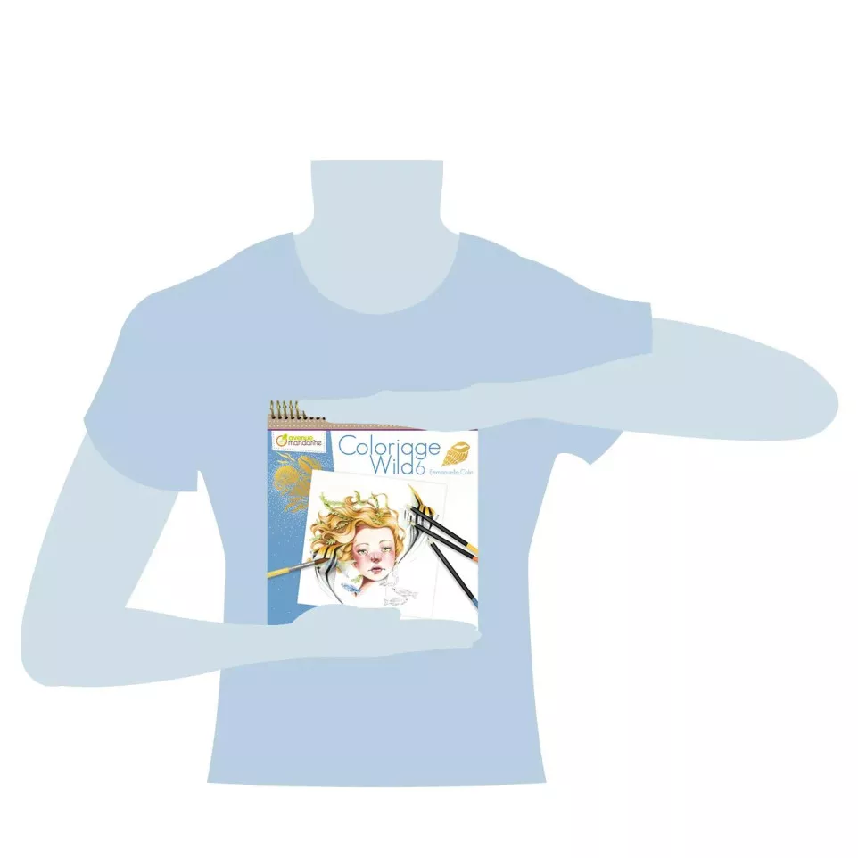 Carnet de coloriage Wild 6/ Pce