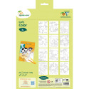 Graffy Colour, Farm Animals Mom Baby/ Pc.