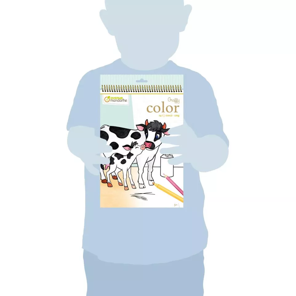 Graffy Colour, Farm Animals Mom Baby/...