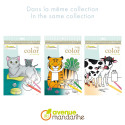 Graffy Colour, Farm Animals Mom Baby/ Pc.