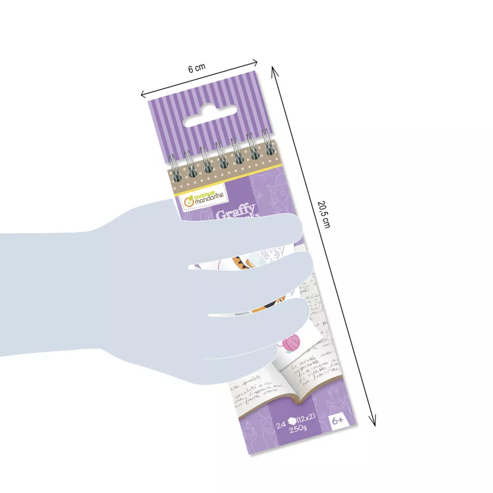 Graffy Bookmark, Katten-/ St.