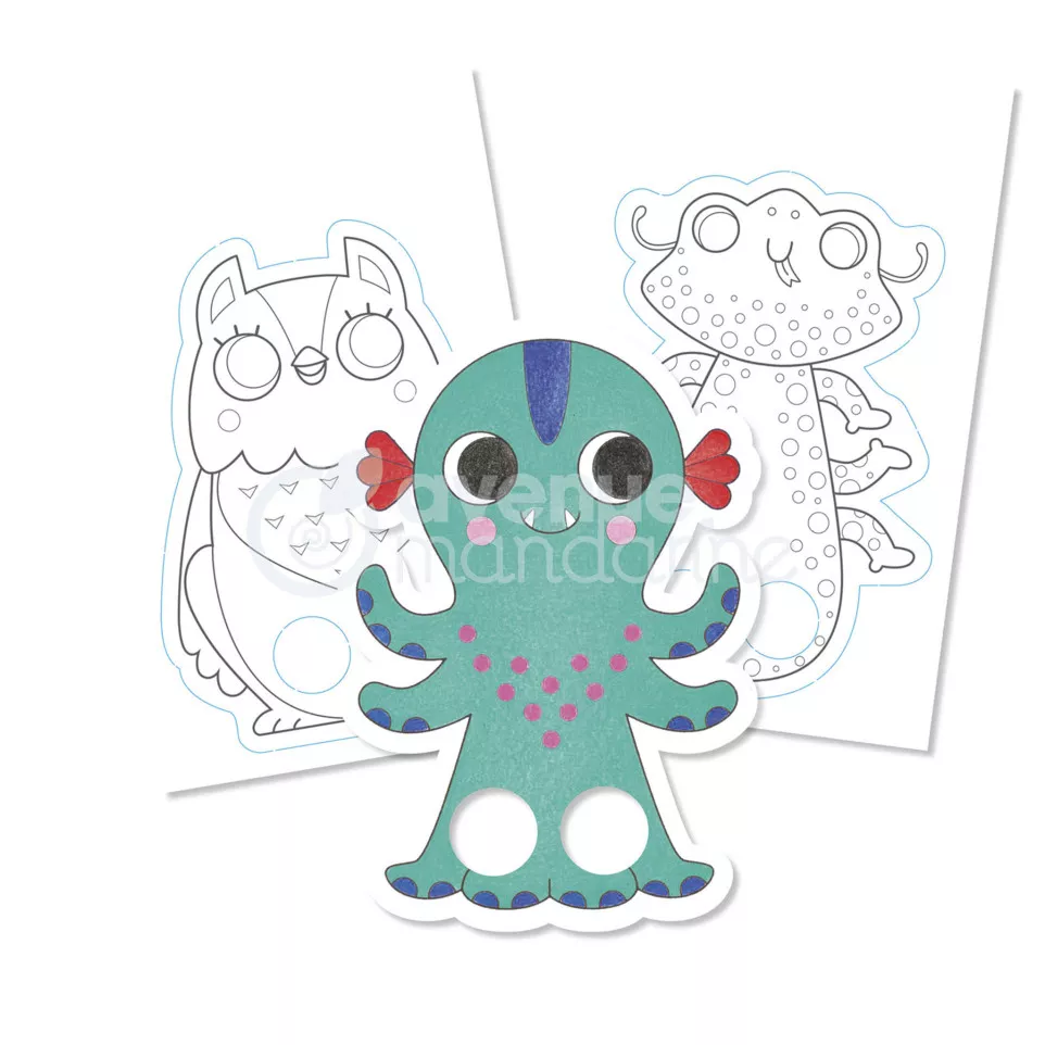 Graffy Puppet, Fantasie Dieren-/ St.