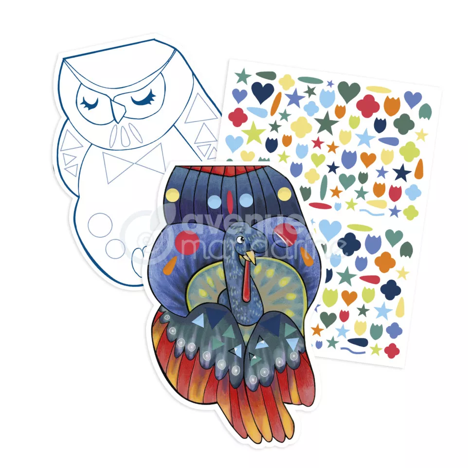 * Graffy Shape, Oiseaux-/ Pc.