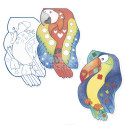 * Graffy Shape, Oiseaux-/ Pc.