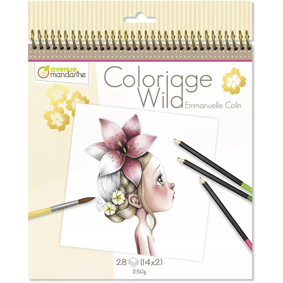 Kleurboek E.Colin Wild 1-/ St.