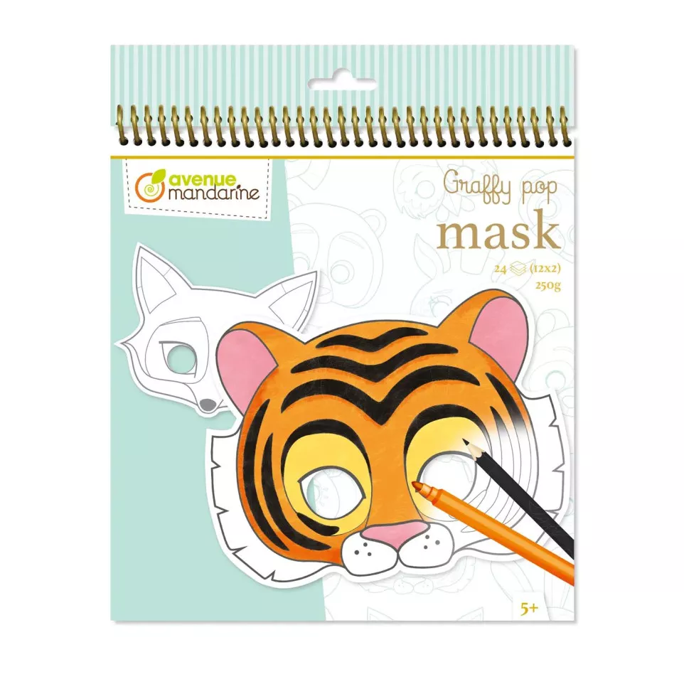 Graffy Pop Mask, Animaux/ Pce