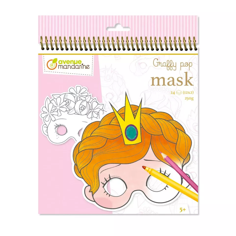 Graffy Pop Mask, Fille/ Pce