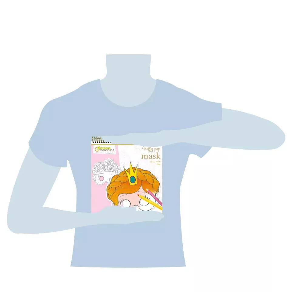 Graffy Pop Mask, Fille/ Pce