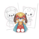 Graffy Puppet, Diere-n als super helden/ St.
