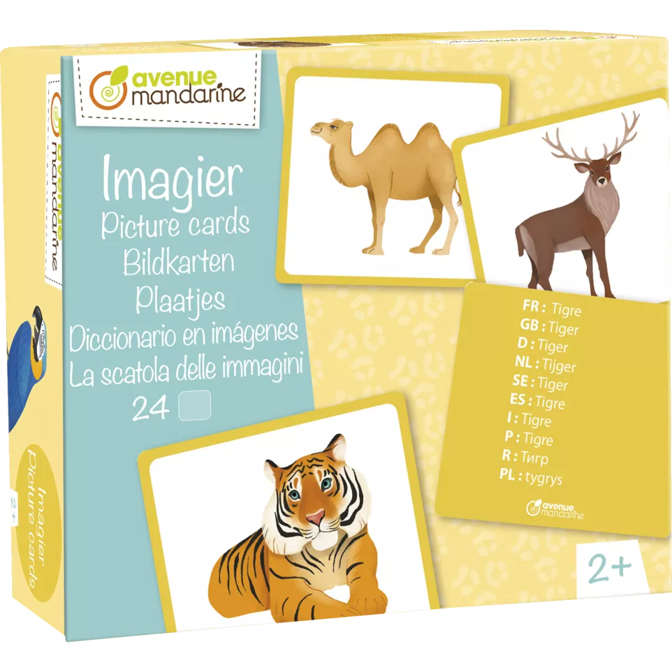 Imagier, Animaux sauvages/ Pce