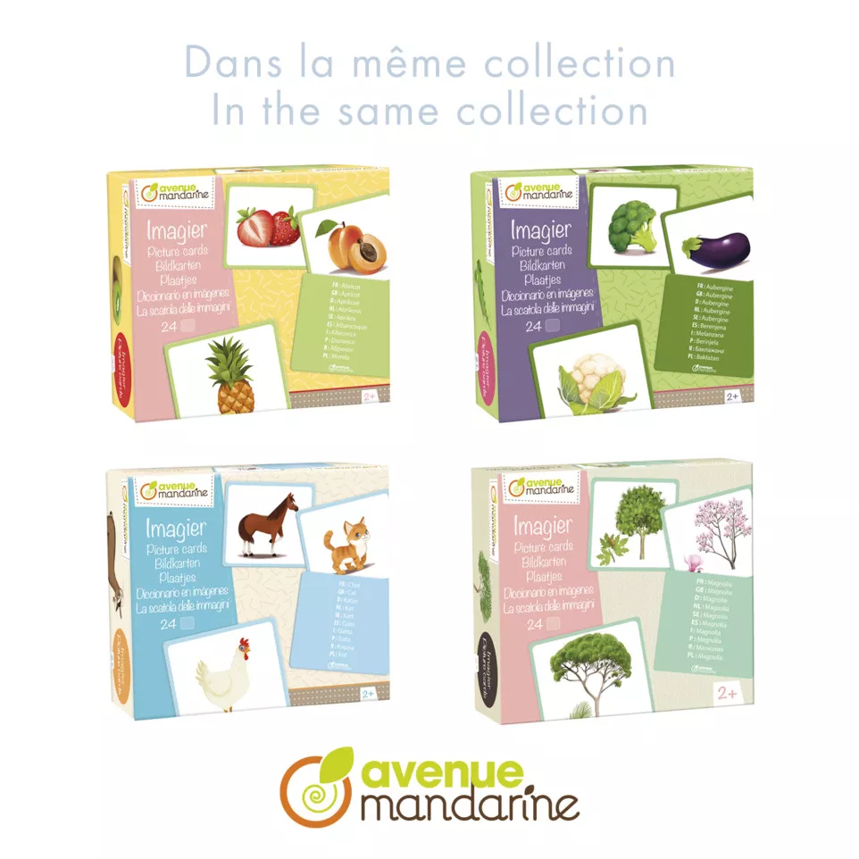 Imagier, Animaux sauvages/ Pce