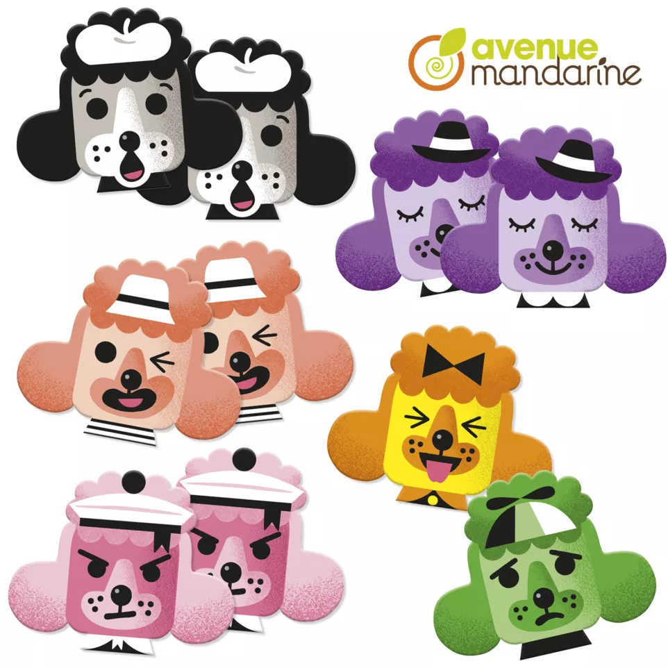 Mémory, Grimaces/ Pce