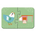 Puzzles 2 pièces, Les habitats/ Pce