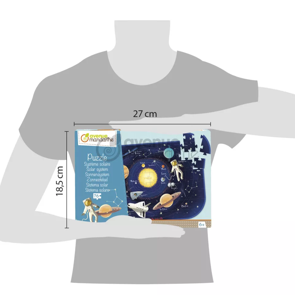 Puzzle éducatif, Système solaire/ Pce