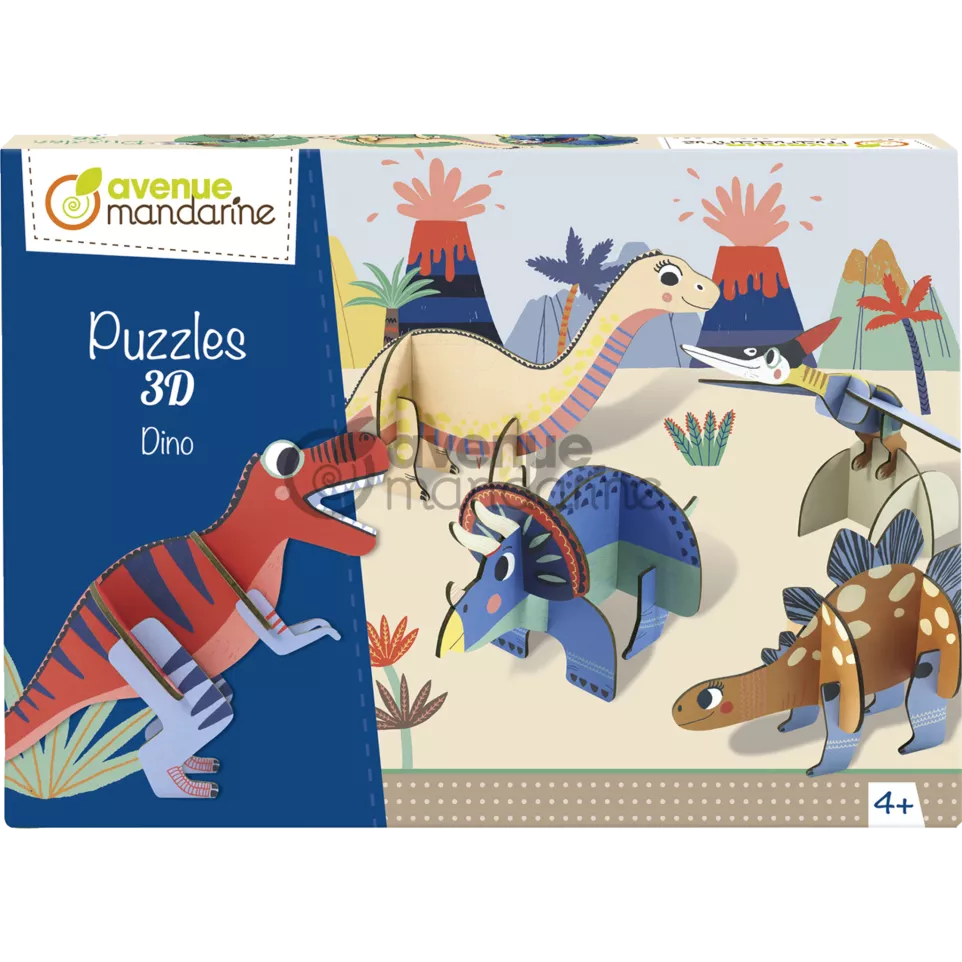 Puzzles 3D, Dino/ Pce