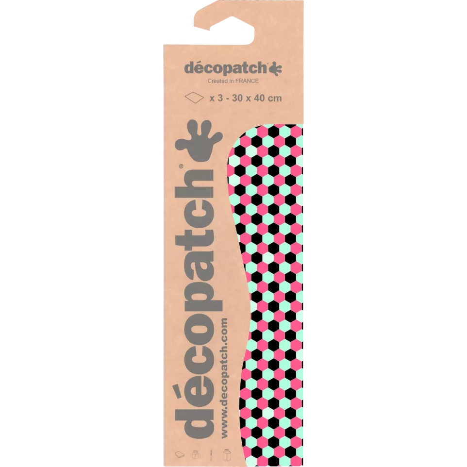 Décopatch 3 identiek-e bladen - ref...