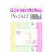Décopatch Pocket collection n°18/ Pc.