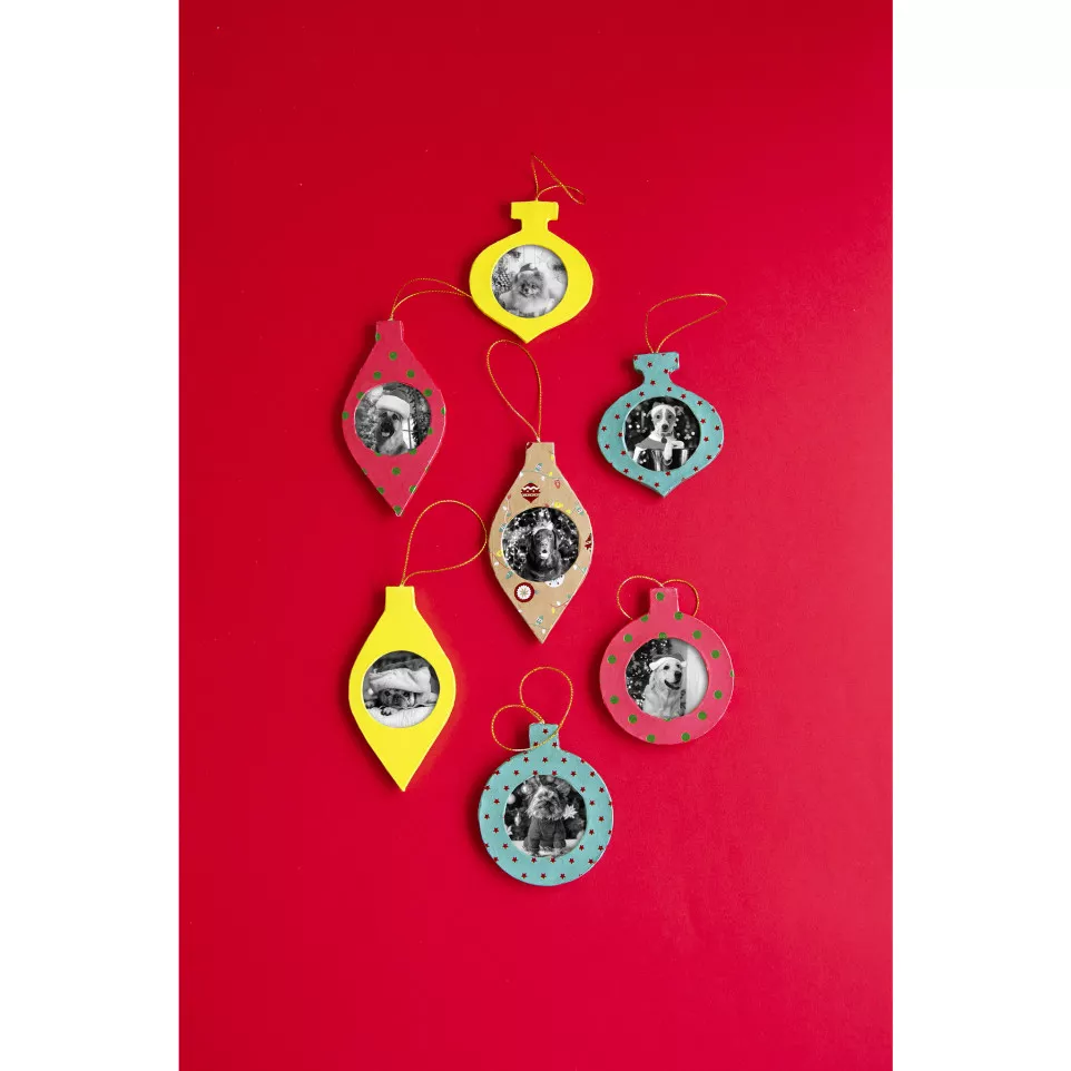 Hanging Round Christmas Bauble Frame...