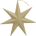 Hanging Star Ornament 20cm/ Pc.