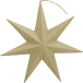Hanging Star Ornament 20cm/ Pc.