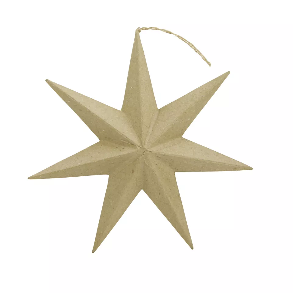 Hanging Star Ornament 20cm/ Pc.