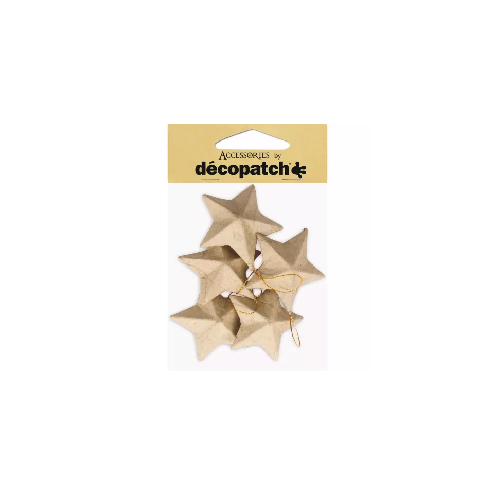 Set of 5 Hanging Star Ornament...