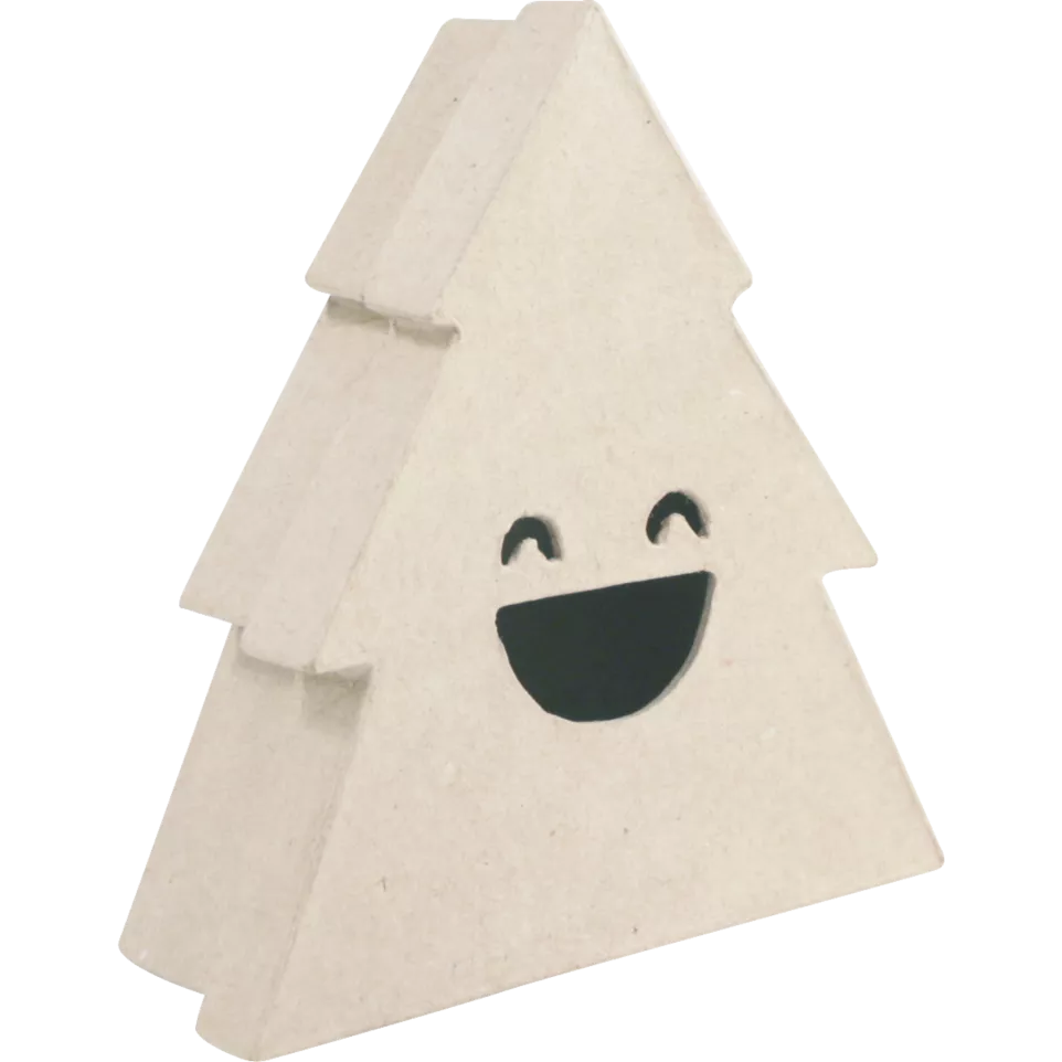 Christmas tree box with smile M/ Pc.