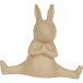Rabbit doing Yoga 17cm/ Pc.