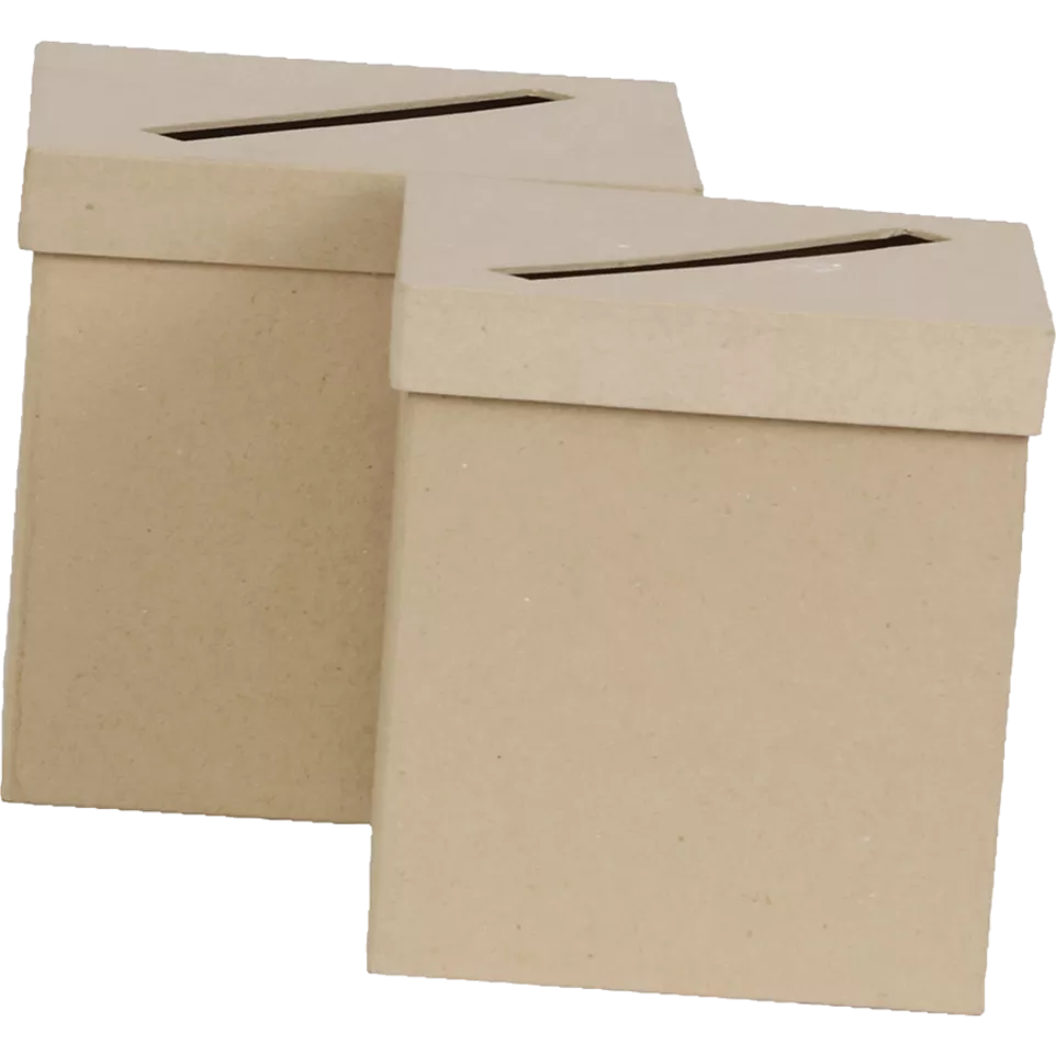 Set of 2 Squared Letter Box...
