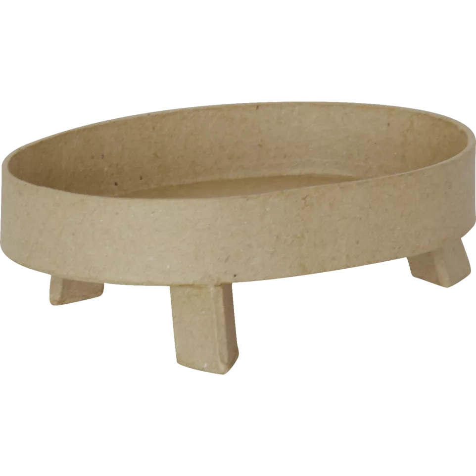 Oval Tray with 3 Legs 13x9x4cm/ Pc.