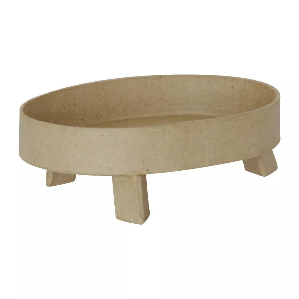 Oval Tray with 3 Legs 13x9x4cm/ Pc.