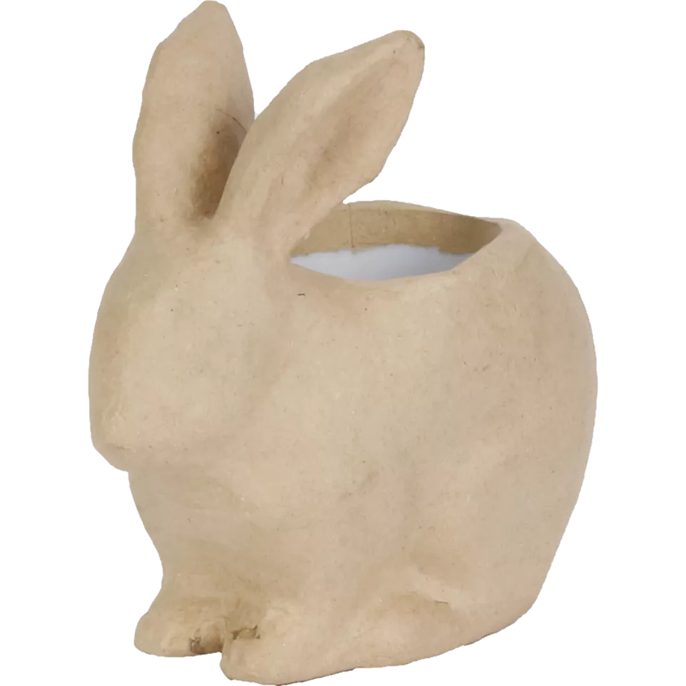 Cache pot lapin 19x10x18,5cm/ Pce